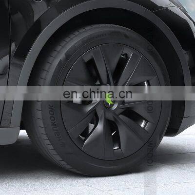 4PCS for Tesla Model Y Wheel Cover Performance Replacement Wheel Cap 19 Inch Automobile Hubcap Full Cover Accessories photo-4