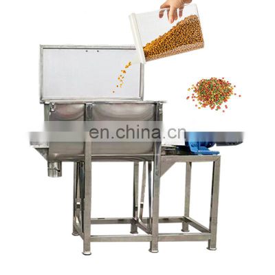 Rotary Lab Scale Steam Jacketed Ribbon Type Mixer Powder Blender Food Grade With Screw Conveyor For Dry Detergent