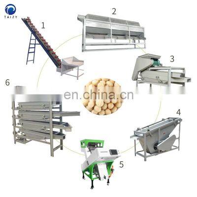 walnut crusher machine almond shelling and separating machine