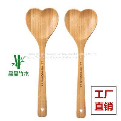 Bamboo Heart Spoons Original Twinkle Bamboo Wholesale Bamboo Wood Items photo-2