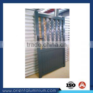 Aluminum fabrication gate design
