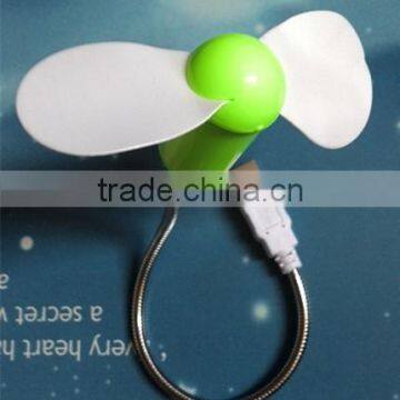 2015 New Flexible Metal Mini USB Fan USB Mini Fan