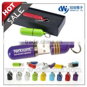 Best selling capsule USB with Pill USB stick funny