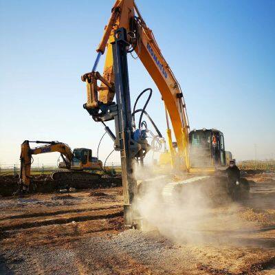 Excavator Modified Drills Excavator Mounted Rock Drill Rig for Sale photo-5