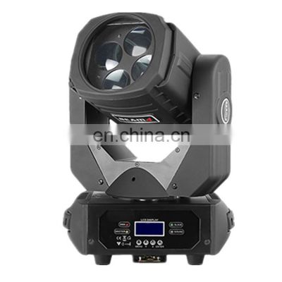 dmx512 disco dj stage lighting 4x25w super led moving head/beam 4 moving head