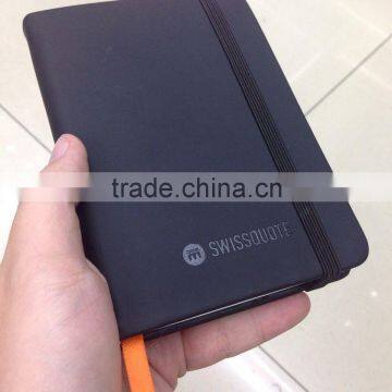 notepad with pocket at back page