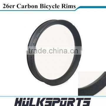 26er carbon mountain bike wheels tubuless mountain bicycle rim carbon Toray T700 carbon mtb bike rims