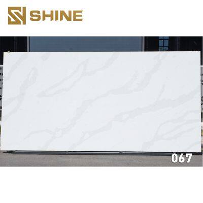 Widely Used Super White Quartz Stone/Quartz Slab Engineered for Kitchen Countertop Pure White Quartz
