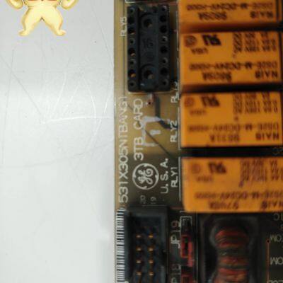 GE 531X305NTBANG1 Terminal Board – Reliable Field I/O Termination for GE Drive Systems