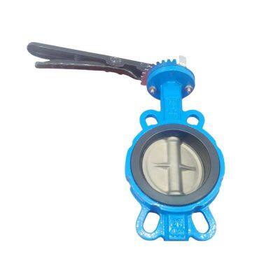 Wafer Butterfly Valve With Seat Options NBR/EPDM/PTFE/RPTFE for Industrial Fluid Control photo-2