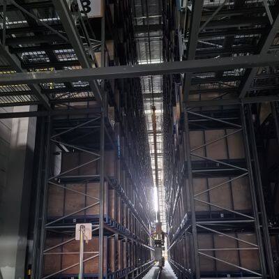 Durable Textile Roll Pallet Industrial Transport Stackable Storage Steel Fabric Folding Metal Pallet