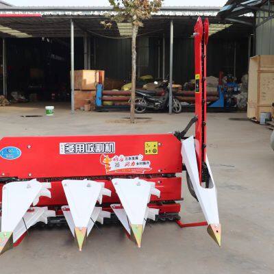 Hot-selling new high-power mini agricultural rice harvester, silage harvester cutter head, suitable for use in small farms.