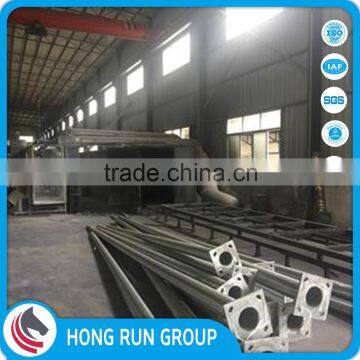 Long Lifespan Anti-Corrosion 12m Street Light Pole with Customized Height from CE Manufacturers
