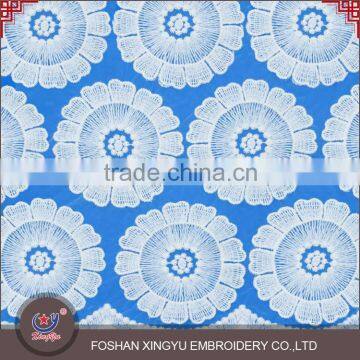 OEM Custom Shaped Embroidery Collar Design Cotton Chiffon Lace Decorative Trim for Dress photo-2