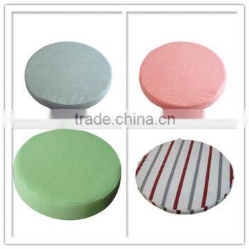 custom soft round shape memory foam office chair cushion and pillow