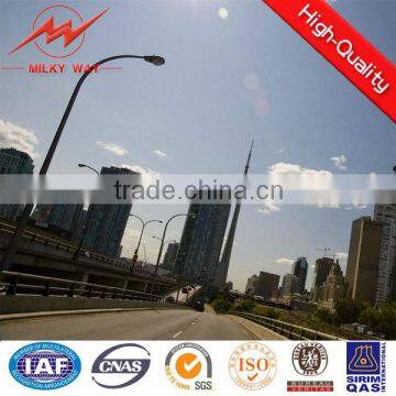 6m powder coating street poles