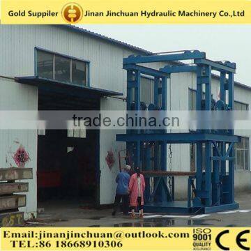 Outdoor warehouse electric chain lift table/Chain Lift /Guide Rail Lift Table