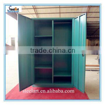 2014 direct manufacture bedroom metal wardrobe cabinet