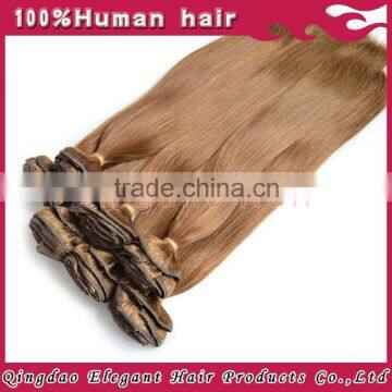 Fast Selling Cheap Products Double Drawn Soft No Tangle No Shedding Clip On Hair Extention