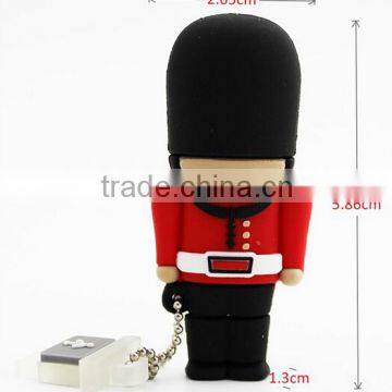 Shenzhen Factory SupplyingOEM British Royal Guards OTG USB Flash Drive for Computer and Mobile Phones 16GB photo-5
