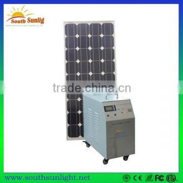 100W solar electricity generating system for home/solar energy home system price