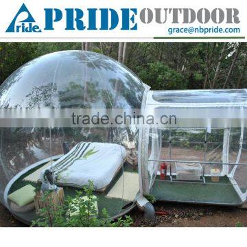 Camping Clear Inflatable Lawn Tent Round Transparent Outdoor Inflatable Tent