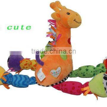 Babyfans Plush Toy With Bell Baby Bed Hanging Toy Baby Rattle Toys photo-2