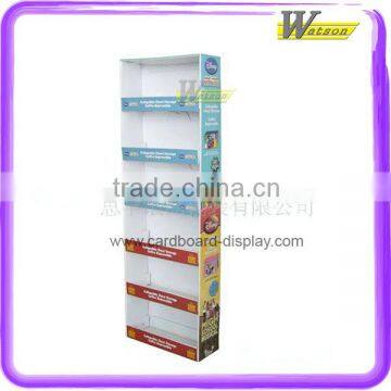 6 tier custom corrugated display stand and cardboard display stand with energy beer