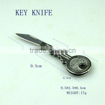NAMANN MINI TINY Protable Key Fold Knife Key Keys Pocket Knife Key Chain Knives Peeler Mini Camping Key Ring Knife Tool Tools ED photo-5