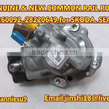 Genuine & New Common Rail Fuel Pump 28260092 28220649 for SKODA SEAT