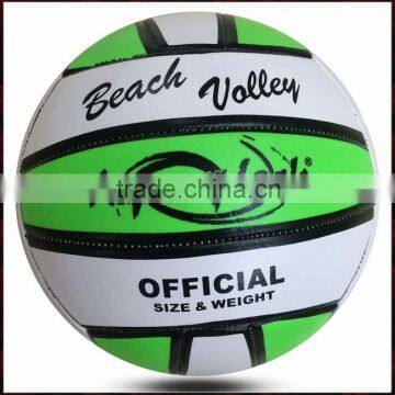 3 layers soft pvc machine stitched volleyball