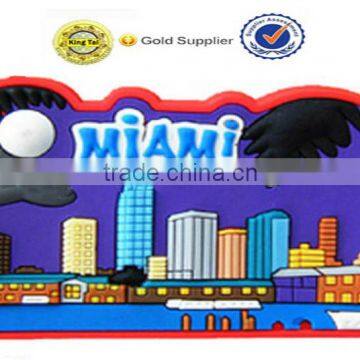 brand promotional wholesale custom new york fridge magnet for tourist