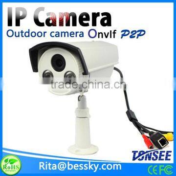 CMOS Outdoor IP Bullet Camera 3.0Mp 6mm lens network camera