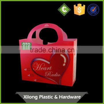 custom shape printed super quality hanger gift box