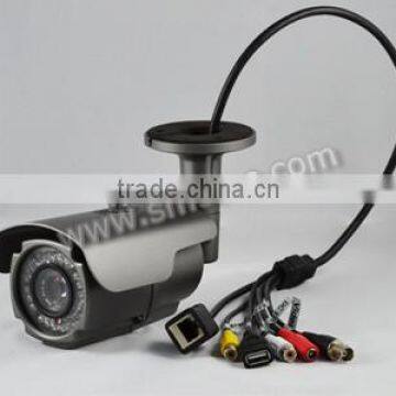 Support WDR Image Capture 1/3" 3 MP CMOS POE HD 1080P IP IR WDR CCTV bullet Camera(SIP-H03HP-WDR)