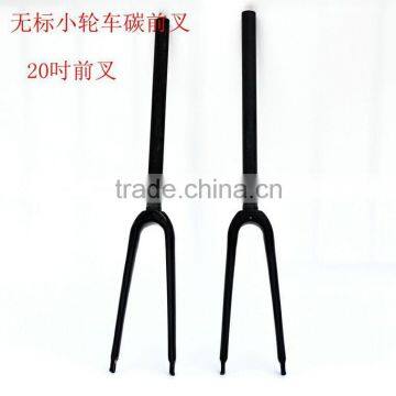 New Arrival 20" Carbon Fork Bicycle Fork 20" 3K UD