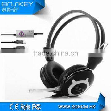 Popular USB jack headphone for gaming