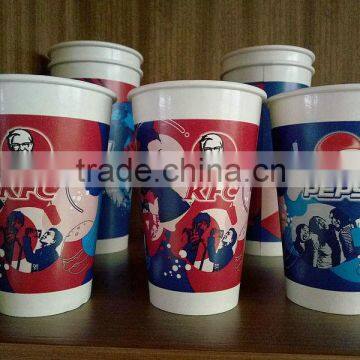 cheap hot sale flexo printing Eco-Friendly Logo Printed Disposable Paper Cups