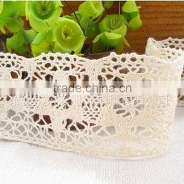 Modern new coming cotton lace trim for dress