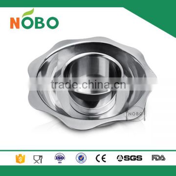 Nobo steel basin with strong quality using at restaurant