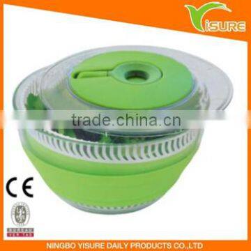 Non-Skid Base Collapsible Salad Spinner Wash and Dry Fruits or Vegetables Handwash Only