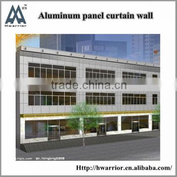 Professinal design aluminum facade for business building