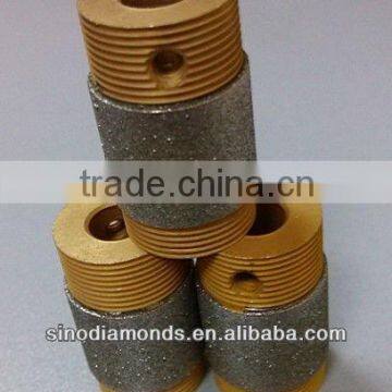 Mini diamond grinding wheel for glass