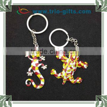 Promotional Lizard Zinc Alloy Keychain