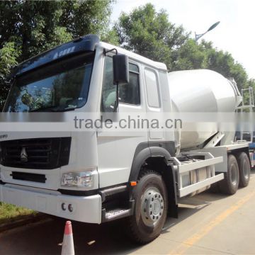 Sino truck Howo 10 cubic meters mobile concrete truck mixer