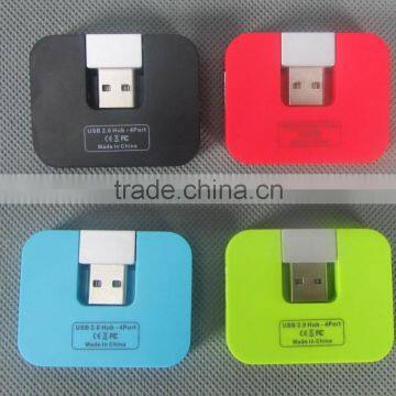 Computer square 4 port usb 2.0 hub