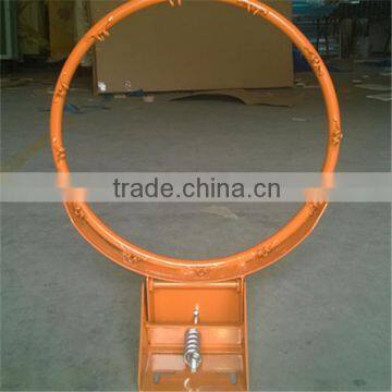 Outdoor Orange steel basketball hoops