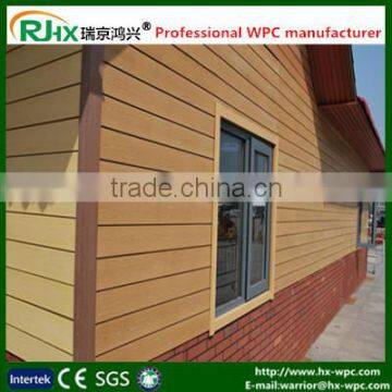 fire resistant decorative wall panel with eco-friendly WPC material garden house wall panel