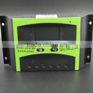 30A pwm solar charge controller with LCD screen