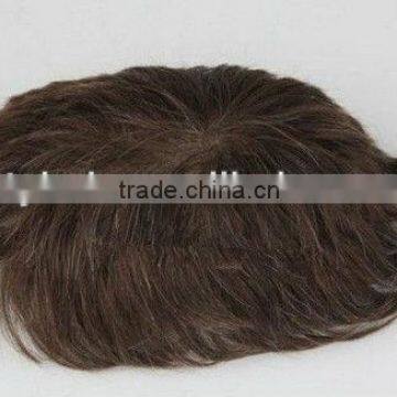 cheap human hair toupee for black men hair system